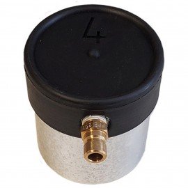 Waekon FPT25-4H Gas Cap Adapter for FPT Series Gas Cap Testers, black-