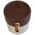 Waekon FPT25-8F Gas Cap Adapter, brown-