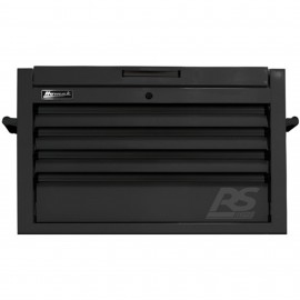 Homak BK02036040 RS Pro Series Top Chest, 36", 4-drawer, black-
