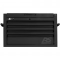 Homak BK02036040 RS Pro Series Top Chest, 36", 4-drawer, black-