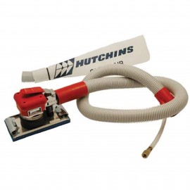 Hutchins 8664 Orbital Air Sander, 3-2/3" x 7", with dust bag-