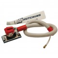 Hutchins 8664 Orbital Air Sander, 3-2/3" x 7", with dust bag-