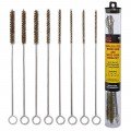 Innovative Products 8088 Micro Bore and Valve-Guide Brush Set, 8-pack, brass-