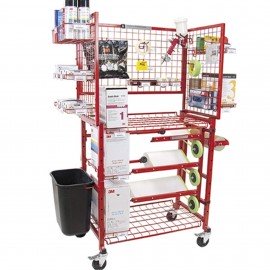 Innovative Tools I-MCWM Paint Prep Cart with Masker, 22" x 35" x 67"-