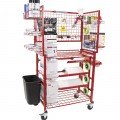 Innovative Tools I-MCWM Paint Prep Cart with Masker, 22" x 35" x 67"-