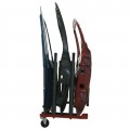 Innovative Tools SSPC-PT Panel Train for Innovative Parts Cart A or B, holds up to 3 panels-
