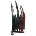 Innovative Tools SSPC-PT Panel Train for Innovative Parts Cart A or B, holds up to 3 panels-