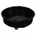 JohnDow 20DCE-1-A Centered Steel Funnel with Screen for JDI-16DC-E, JDI-20DC-E, JDI-22DCX, JDI-25HDC, JDI-27DC, JDI-27GFD, JDI-20COMBO, and JDI-20COMBO-B, 16"-