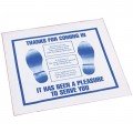 JohnDow FM-3-H Disposable Car Floor Mats, 18" x 19", 500-pack-
