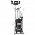 JohnDow JDI-20COMBO-B Combination Fluid Evacuator and Oil Drain with transparent bowl, 20-gallon-