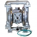 JohnDow JDI-DP1-UL Air-Operated Diaphragm Pump, 1" Inlet/Outlet, 24 GPM-
