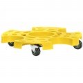 JohnDow JDI-TT1 Tire Taxi, 265 lbs, yellow-