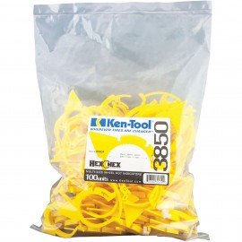 Ken-Tool 30604 Loose Wheel Nut Indicator, 1-1/2" to 2", Yellow-
