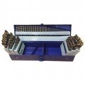 Killer Force 115J-SET Drill Bit Set, 115-piece, 1/16" to &amp;frac12;"-