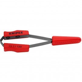 Knipex 1511120 Wire Stripping Tweezers, 0.024" capacity, 5"-