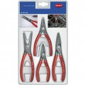 Knipex 2003SB Circlip Pliers Set, 4-piece, internal and external-