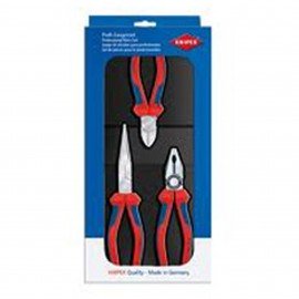 Knipex 2011 Assembly Pliers Set, 3-piece, with tray-