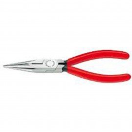 Knipex 2501140 Snipe Nose Side Cutting Pliers, 5.5", plastic coated-