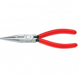 Knipex 2501160 Snipe Nose Side Cutting Pliers, 6-&amp;frac14;", plastic coated-
