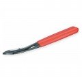 Knipex 7421250 High Leverage Angled Diagonal Cutter, 10", 12&amp;deg;, plastic grips-