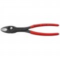Knipex 8201200 TwinGrip Pliers, 8", non-slip plastic handles-