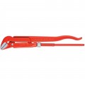 Knipex 8320015 Pipe Wrench, 17", 45&amp;deg;-