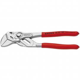 KNIPEX 8603180 Adjustable Plier Wrench, 7", plastic coated handles-