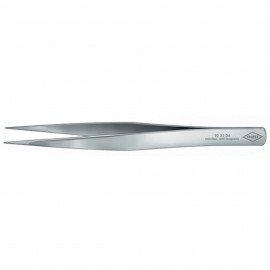 Knipex 922204 Precision Tweezers, 5", pointed-