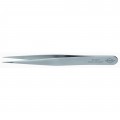 Knipex 922207 Precision Tweezers, 4.5", pointed-