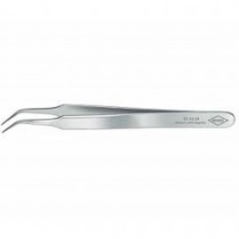 Knipex 923428 Precision Tweezers, 4", 45&amp;deg; angled needle-point-