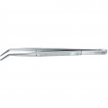 Knipex 923436 Precision Tweezers, 6", 45&amp;deg; angle with centering pin-