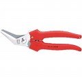 Knipex 9505185 Combination Shears, 7-1/4", angled-
