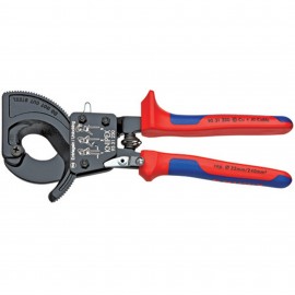 Knipex 9531250 Ratchet Cable Cutters, 10", 240 mm²-