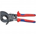 Knipex 9531250 Ratchet Cable Cutters, 10", 240 mm²-