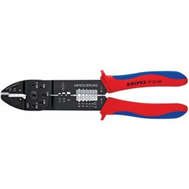 Knipex 9722240 Crimping Pliers, 8.5", 0.5 to 6.0 mm²-