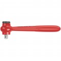 Knipex 9842 Insulated Reversible Ratchet, &amp;frac12;" drive, 10-1/2"-