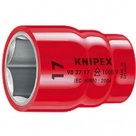 Knipex 98471/2 Insulated Socket, &amp;frac12;" drive, &amp;frac12;"-