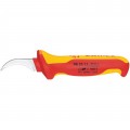 KNIPEX KNT-985313 Insulated Dismantling Knife, 1000 V, 7"-