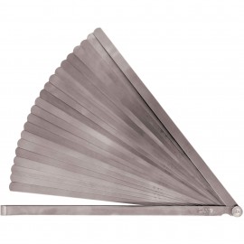 Lang Tools 12025 25-Blade Feeler Gauge, 12" x ½"-