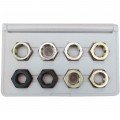 Lang Tools 2579 Die Set, 8-piece, for spindle threads-