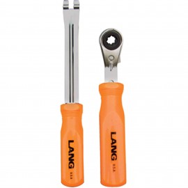 Lang Tools 4651 Automatic Slack Adjuster Release Tool &amp; Wrench, for Rockwell, 5/16"-