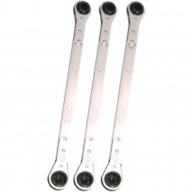 Lang Tools 5344 Ratcheting Serpentine Belt Wrench Set, 3-piece-