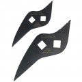 Lang Tools 852 Pry Bar Head Set, 2-piece, rolling head-