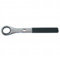 Lang Tools 9636 Rear Axle Nut Ratchet Wrench, 36 mm, for Harley-Davidson FL Touring models-