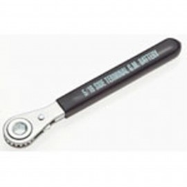 Lang Tools B-10A Ratcheting Side Terminal Wrench, insulated handle, reversible-