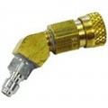 Lang Tools TU-15-32 Diesel Compression Tester Adapter for TU-15, 45&amp;deg;-