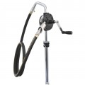 Lincoln Industrial 1387 Rotary Fluid Transfer Pump, 10 gal/min, 8' anti-static hose-