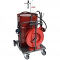Lincoln Industrial 279092 Oil Trolley Package, 55 gal/400 lbs, pneumatic-