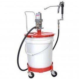 Lincoln Industrial 4459 Single-Acting Air-Operated Grease Pump, 40:1 ratio, 25 to 50 lbs-