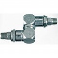 Lincoln Industrial 81387 Universal Swivel, &amp;frac12;"-27 x &amp;frac14;" NPT-